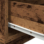 Armario de Noche con cajón Madera vieja 70 x 36 x 40,5 cm