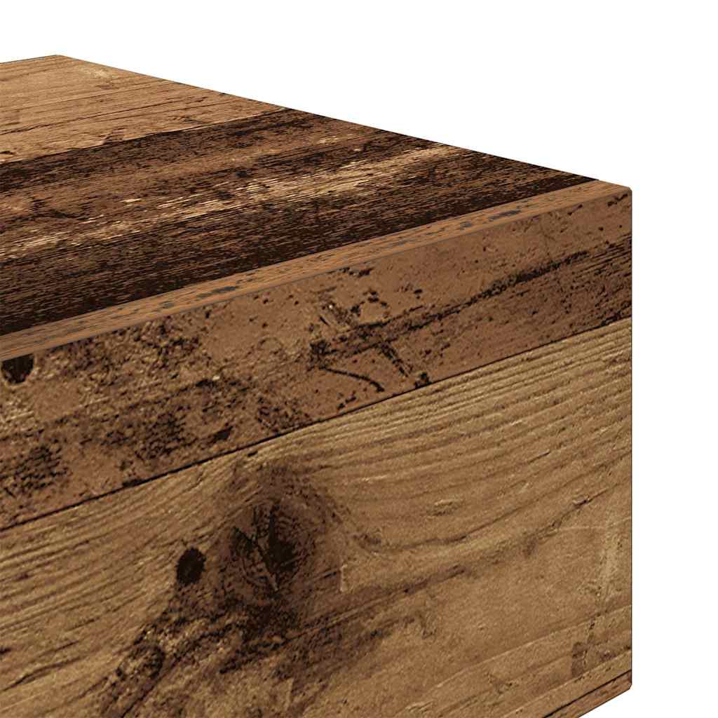 Armario de Noche con cajón Madera vieja 70 x 36 x 40,5 cm