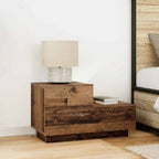 Armario de Noche con cajón Madera vieja 70 x 36 x 40,5 cm