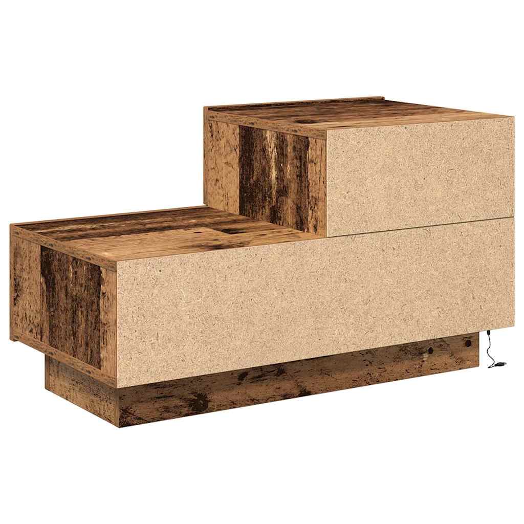 Armario de Noche con cajón Madera vieja 70 x 36 x 40,5 cm