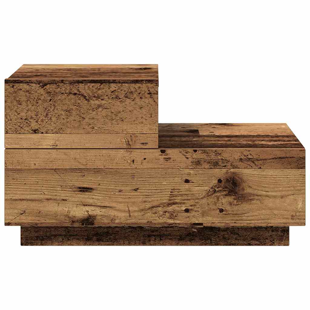 Armario de Noche con cajón Madera vieja 70 x 36 x 40,5 cm