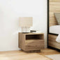 Armario de Noche 2 pcs Roble artesanal 40 x 39 x 37 cm