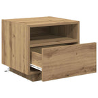 Armario de Noche 2 pcs Roble artesanal 40 x 39 x 37 cm