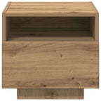 Armario de Noche 2 pcs Roble artesanal 40 x 39 x 37 cm