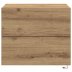 Armario de Noche 2 pcs Roble artesanal 50 x 39 x 41 cm