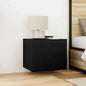 Armario de Noche con cajón 2 pcs Madera vieja 35 x 35 x 20 cm
