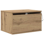 Mesita de noche de pared 2 pcs Roble artesanal 50 x 36 x 30 cm