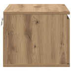 Mesita de noche de pared 2 pcs Roble artesanal 50 x 36 x 30 cm