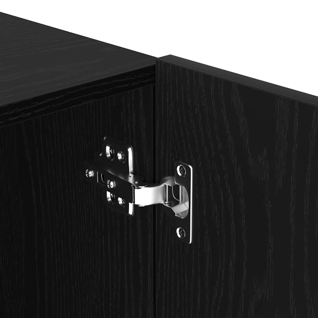 Conjunto de mueble de TV Roble Negro 100 x 30 x 41 cm