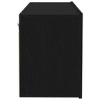 Conjunto de mueble de TV Roble Negro 100 x 30 x 41 cm