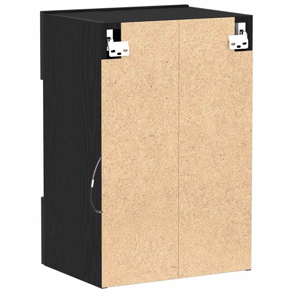 Conjunto de mueble de TV 2 pcs Negro 40 x 30 x 60,5 cm