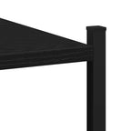 Juego de muebles de baño Roble Negro 33 x 33 x 120,5 cm