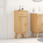 Mueble de Cuarto de Baño con cajón Olden Marrón 35 x 30 x 90 cm