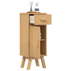 Mueble de Cuarto de Baño con cajón Olden Marrón 35 x 30 x 90 cm