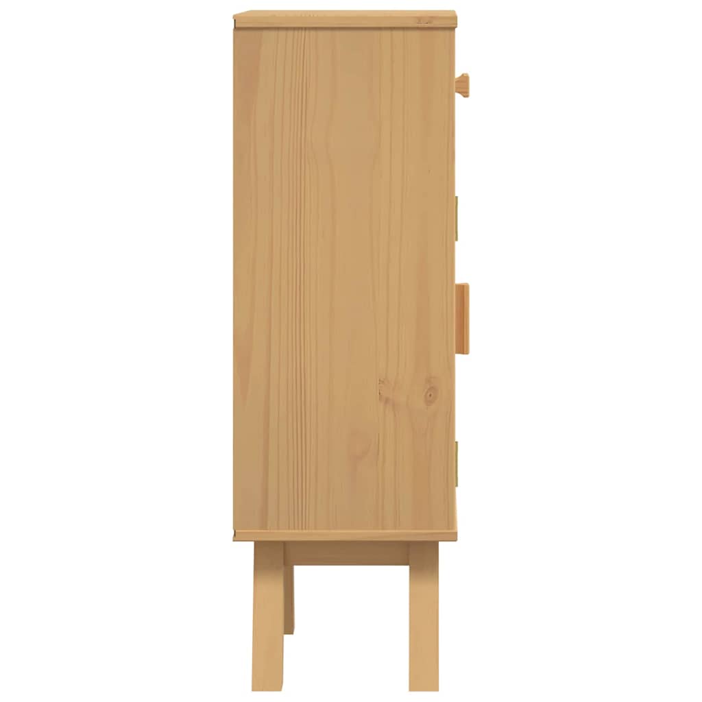 Mueble de Cuarto de Baño con cajón Olden Marrón 35 x 30 x 90 cm