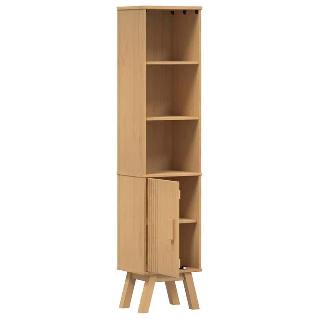 Mueble de Cuarto de Baño Olden Marrón 35 x 30 x 159 cm