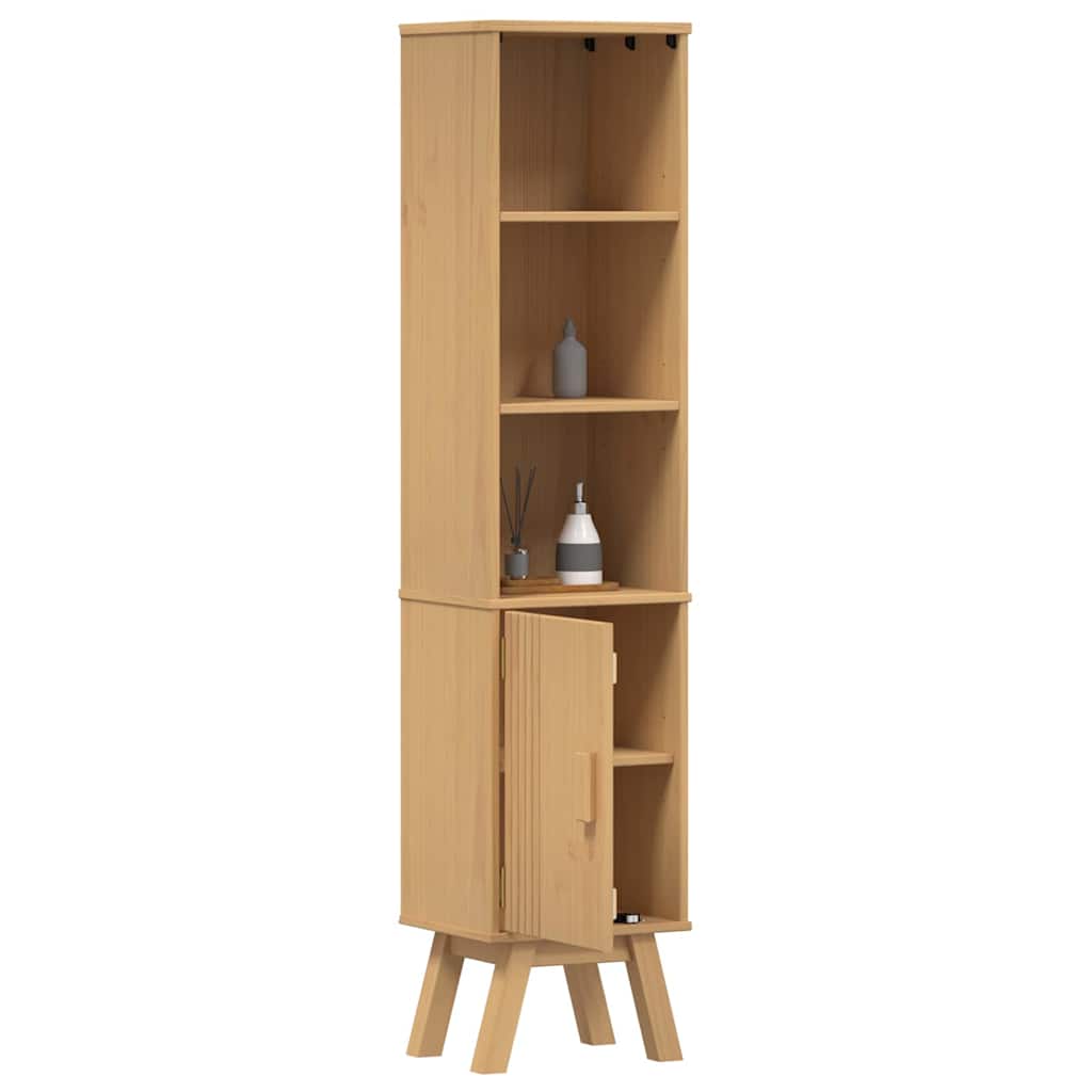 Mueble de Cuarto de Baño Olden Marrón 35 x 30 x 159 cm