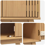 Armario Base Olden Marrón 60 x 40 x 80 cm Madera maciza de Pino