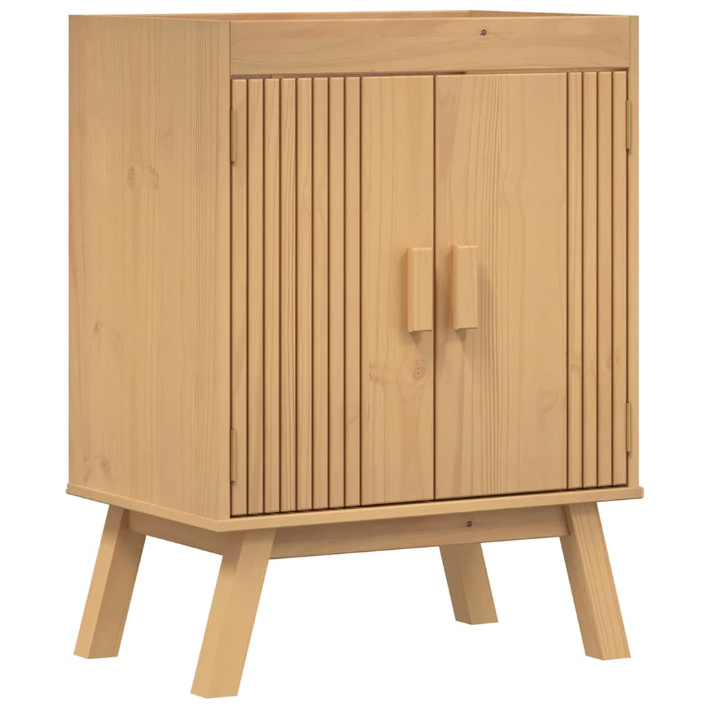 Armario Base Olden Marrón 60 x 40 x 80 cm Madera maciza de Pino