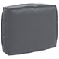 Anthracite Cushion 50 x 40 x 12 cm Oxford Fabric