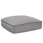 Anthracite Cushion 50 x 50 x 12 cm Oxford Fabric