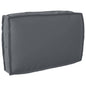 Anthracite Cushion 60 x 40 x 12 cm Oxford Fabric