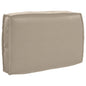 Anthracite Cushion 60 x 40 x 12 cm Oxford Fabric
