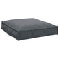Anthracite Cushion 70 x 70 x 12 cm Oxford Fabric