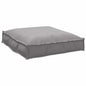 Anthracite Cushion 70 x 70 x 12 cm Oxford Fabric
