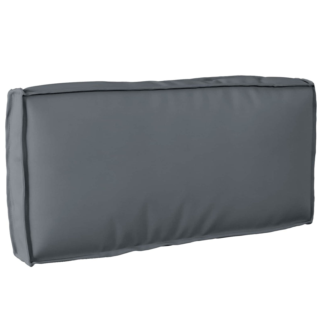 Cojín Antracita 80 x 40 x 12 cm Tela Oxford