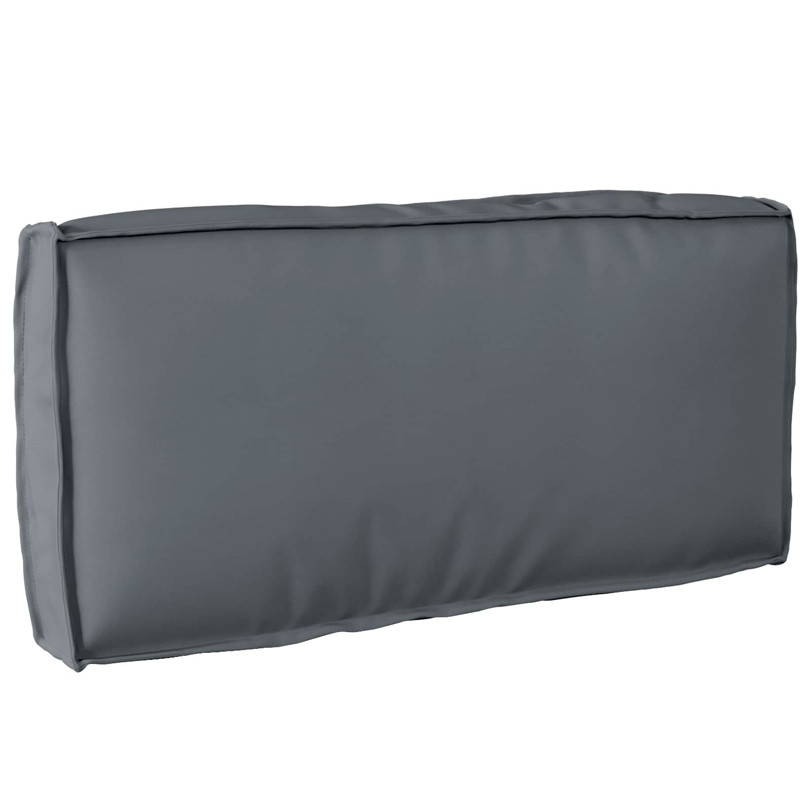 Cojín Antracita 80 x 40 x 12 cm Tela Oxford