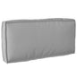 Anthracite Cushion 80 x 40 x 12 cm Oxford Fabric