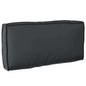 Anthracite Cushion 80 x 40 x 12 cm Oxford Fabric