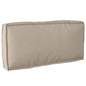 Anthracite Cushion 80 x 40 x 12 cm Oxford Fabric