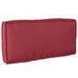 Anthracite Cushion 80 x 40 x 12 cm Oxford Fabric