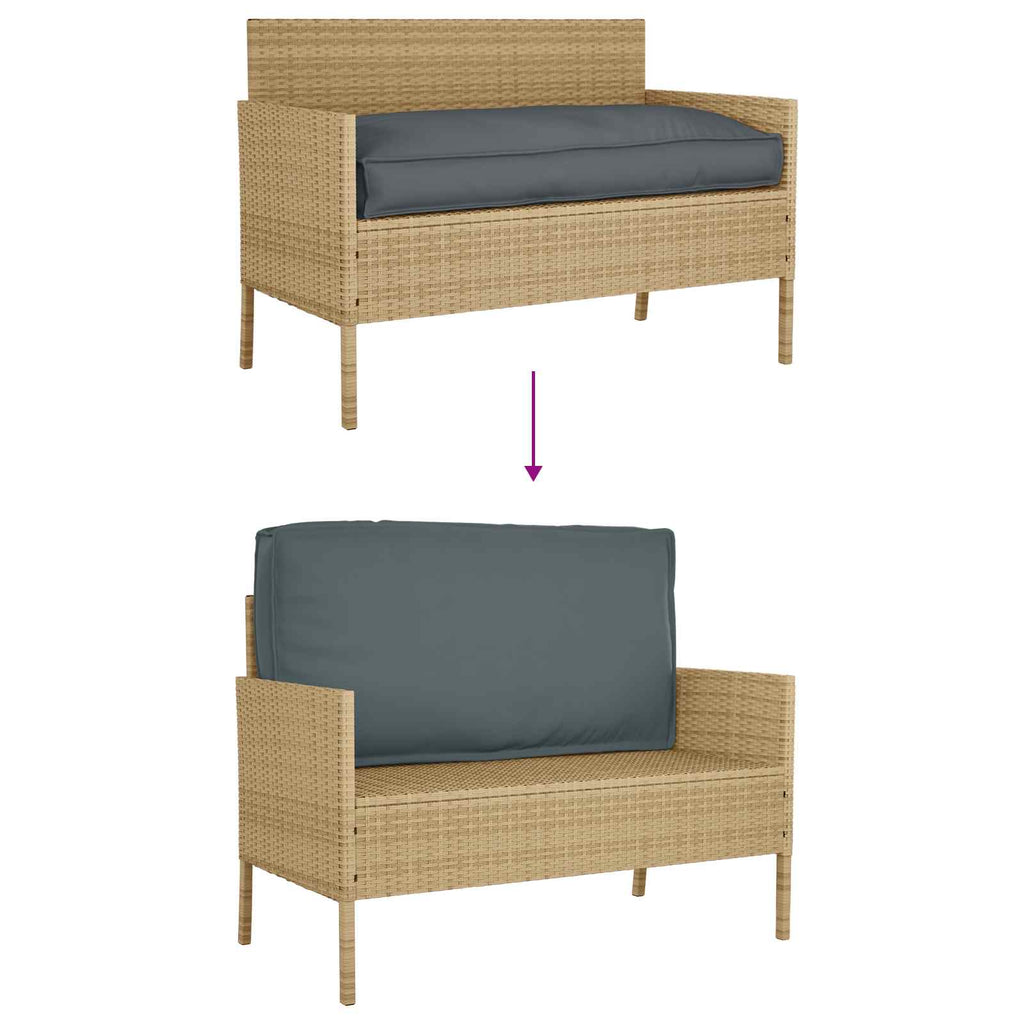 Cojín Antracita 120 x 60 x 12 cm Tela Oxford