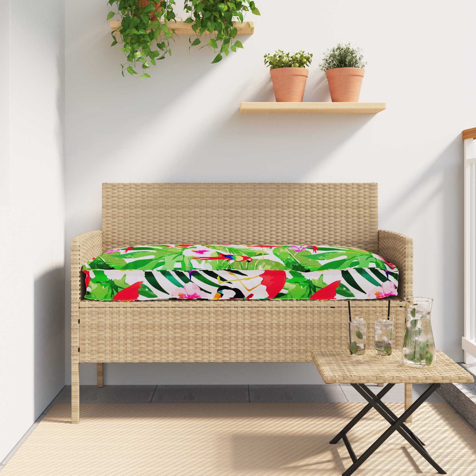 Cojín Antracita 120 x 60 x 12 cm Tela Oxford