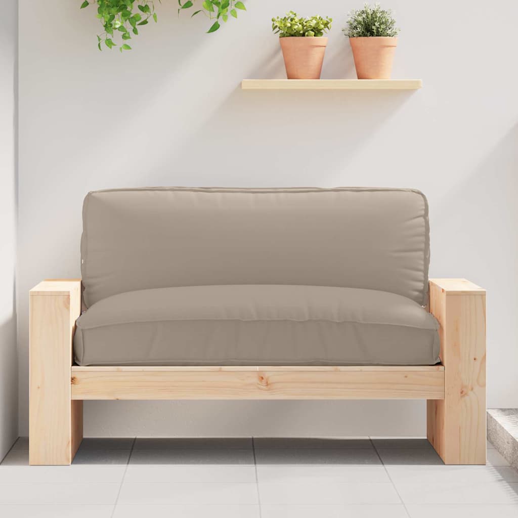 Anthracite Cushion 120 x 40 x 8 cm Oxford Fabric