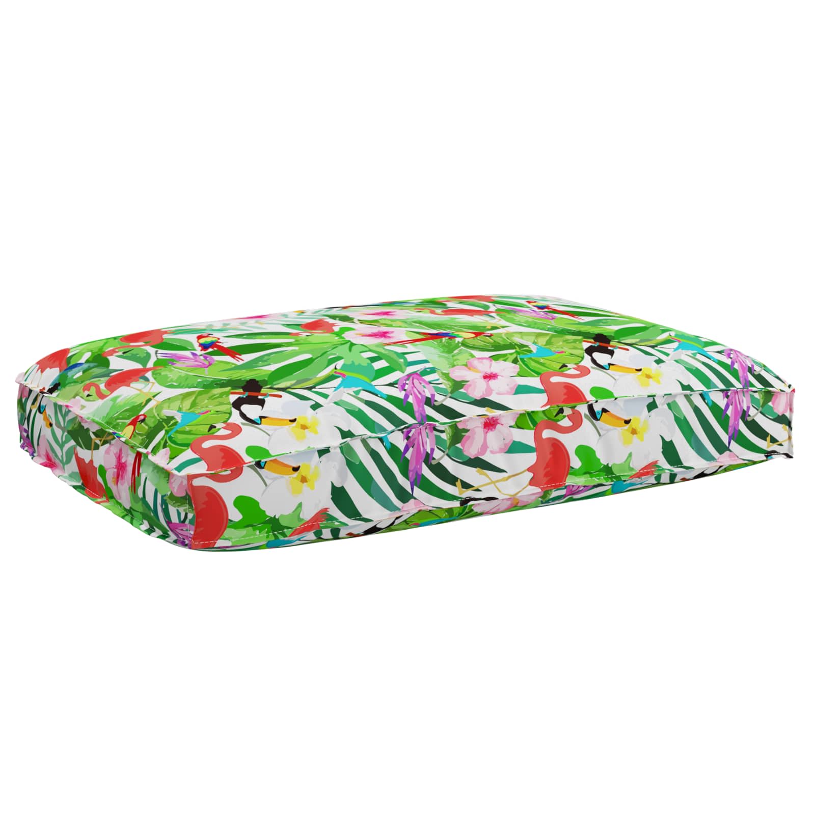 Anthracite Cushion 120 x 40 x 8 cm Oxford Fabric