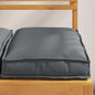 Cushion 2 pcs Anthracite 40 x 40 x 8 cm Oxford Fabric