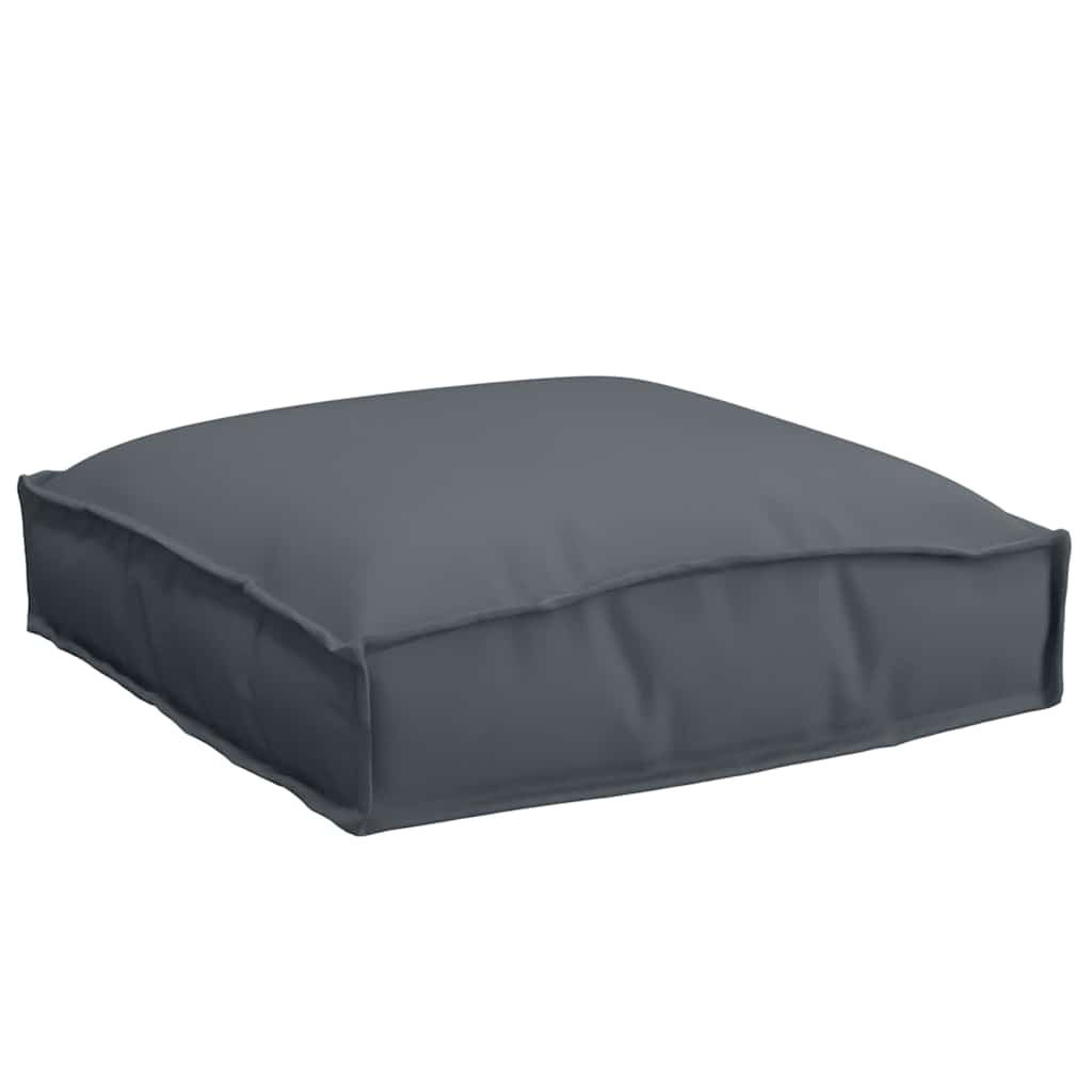 Cojín 2 pcs Antracita 40 x 40 x 8 cm Tela Oxford