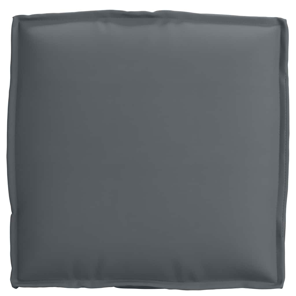 Cojín 2 pcs Antracita 40 x 40 x 8 cm Tela Oxford
