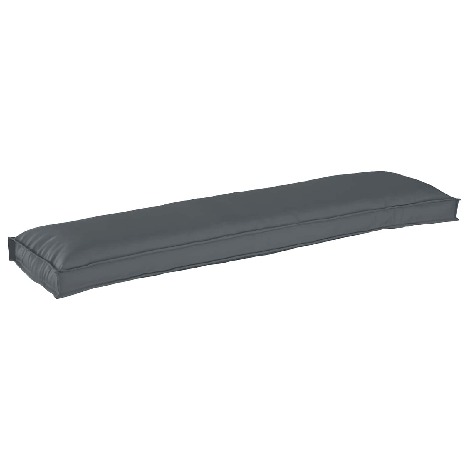 Anthracite Cushion 150 x 40 x 8 cm Oxford Fabric