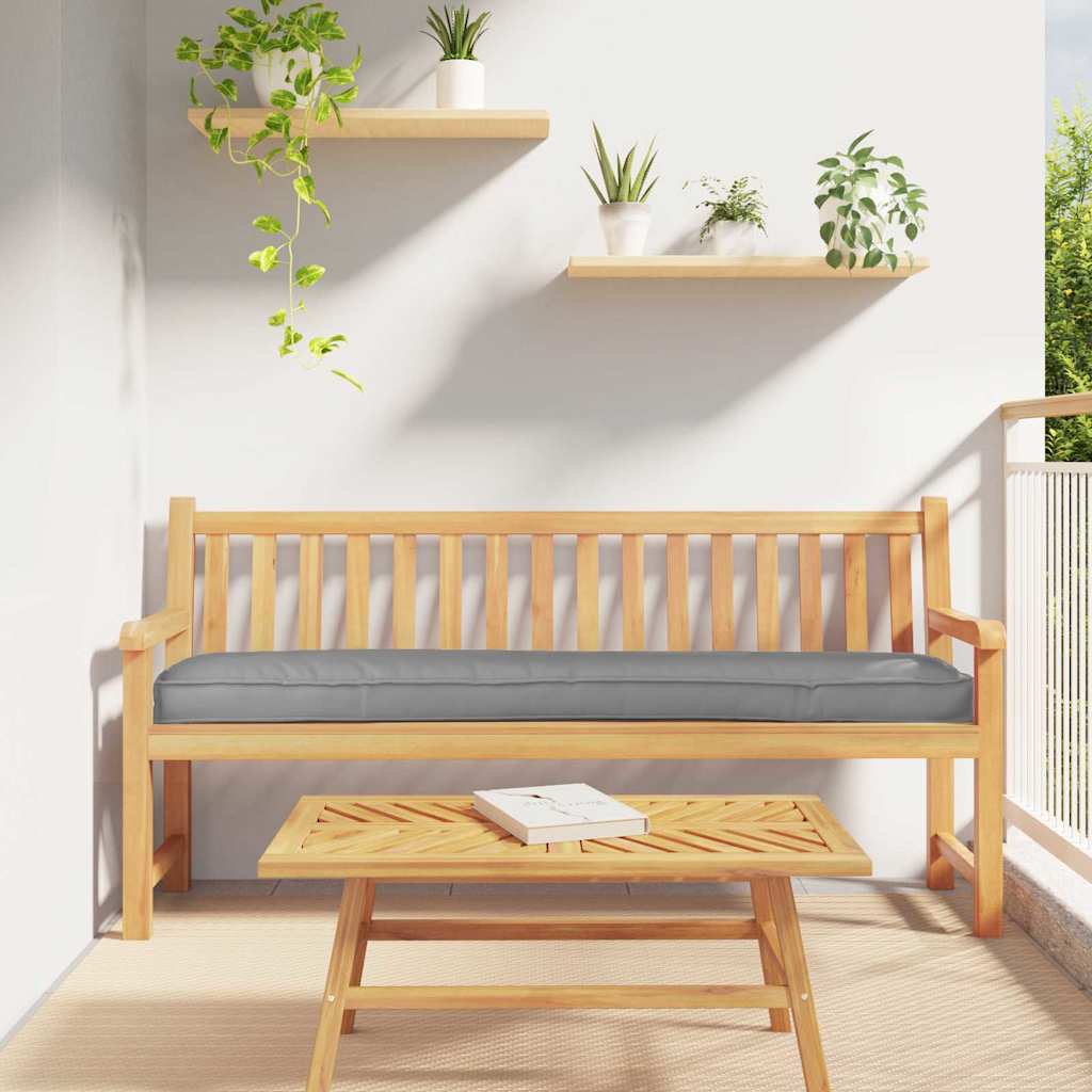 Pallet Cushion Anthracite 180 x 40 x 8 cm Oxford Fabric
