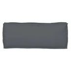 Juego de Cojines para Palets 2 pcs Antracita 100 x 40 x 8 cm