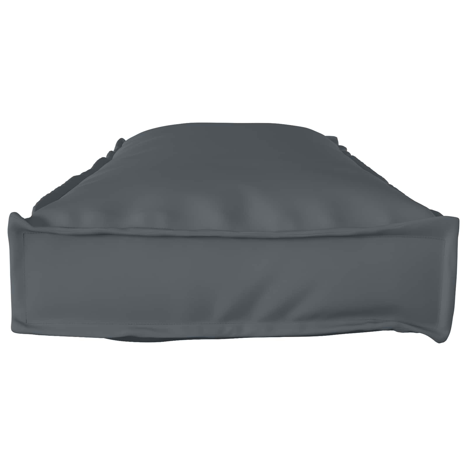 Juego de Cojines para Palets 2 pcs Antracita 120 x 40 x 8 cm