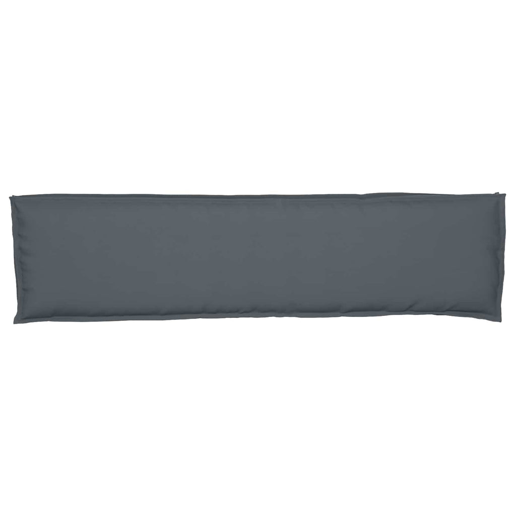 Juego de Cojines para Palets 2 pcs Antracita 150 x 40 x 8 cm