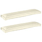 Juego de Cojines para Palets 2 pcs Antracita 150 x 40 x 8 cm
