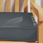 Juego de Cojines para Palets 2 pcs Antracita 180 x 40 x 8 cm