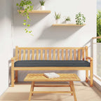 Juego de Cojines para Palets 2 pcs Antracita 180 x 40 x 8 cm